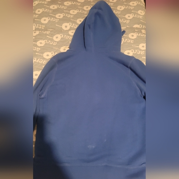 Gilly Hicks Royal Blue Button-Up Sweatshirt - Picture 7 of 9